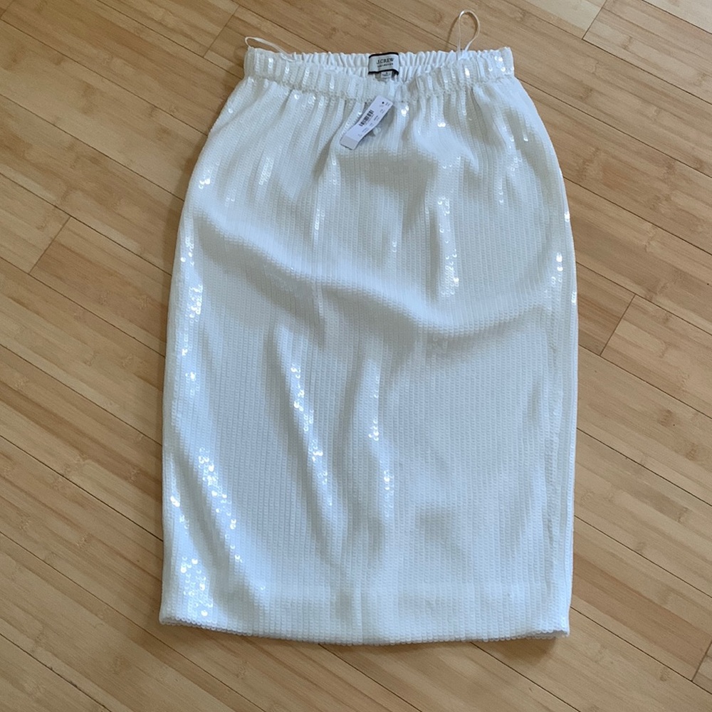 J Crew Collection Sequin Skirt